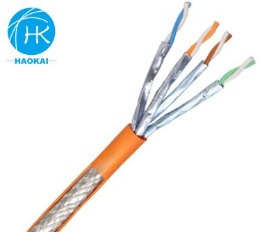 China Twisted Pair SFTP CAT7 Cable 10G 1000Mhz 1000ft Ethernet LAN Cable for sale