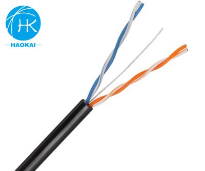 China 300m Outdoor Internet LAN Cable 2pair UTP CAT5E Ethernet Cable for sale