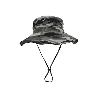 China breathable & Wholesale Waterproof Outdoor Jungle Hunting Custom Bucket Hat Mens Wide Brim Bonnie Camouflage Camouflage for sale