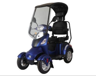 China New Factory Price Fashion 4 Wheel Plastic Electric Scooter E Four Wheel Scooter For Adult for sale