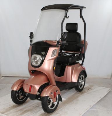 China Cheap Four Wheel Power Four Wheel Mobility Handicapped 4 Wheel Folding Adult Kick Scooter for sale