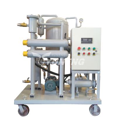 China Used lube oil recycling equipment turbine oil purification machine, oil purifier for hydraulic oil for sale