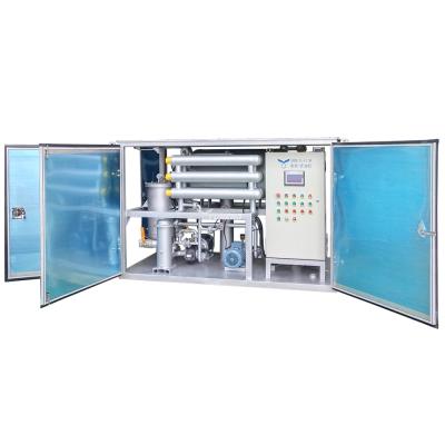 China energy & Mobile Turbine Oil Purifier Extracting Oil Filtration Machine For Gear Oil for sale