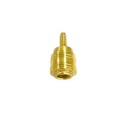 China Cendl DN 7.2 German Type Air Hose Pipe Barb Brass Connector Pneumatic Quick Connectors for sale