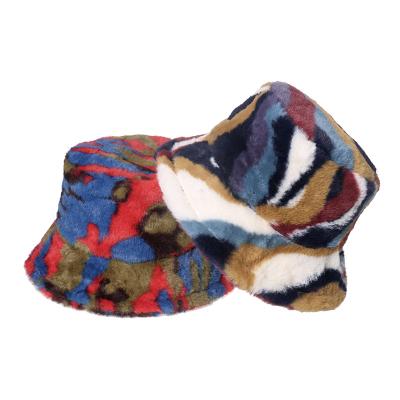 China China Manufacturers Breathable Furry Bucket Hats Women Stylish Custom Graffiti Comfort Bucket Hat for sale