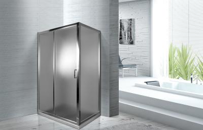 China 1100 X 800 Rectangular Shower Cabins Enclosure Normal Temperature Storage KPN52168 for sale