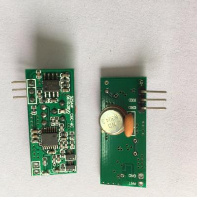 China 315Mhz Superheterodyne 3600 type ASK remote switch on receiver head, 433Mhz AM wireless switch TX or RX on-off module CWC6 for sale