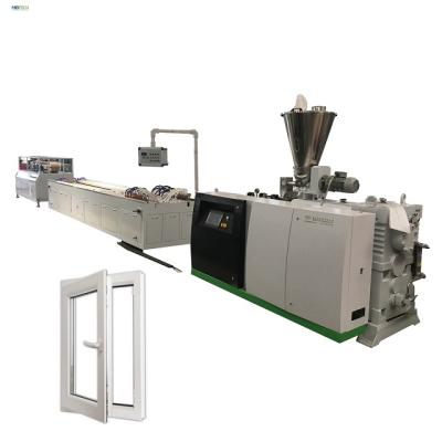 China 2021 MIDTECH Sheet PVC Door Window Profile Extrusion Production Line for sale