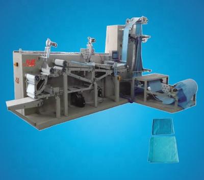 China Factory Disposable Nonwoven Folding Fold Nonwoven Medical Sheet Folding Machine for sale