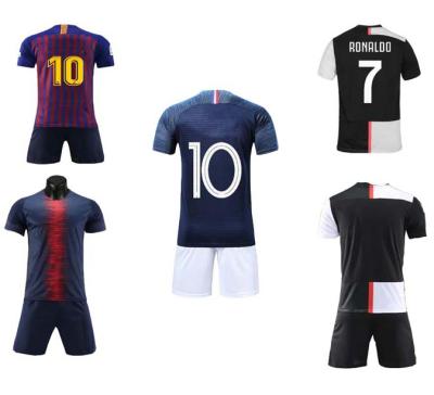 China Thai quality quick dry 2019 2020 custom sublimation printing soccer jersey for sale