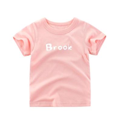 China Breathable Korean Style Short Sleeve Kid Boy T-shirts Fashion Cotton Cartoon Kids Boy T-shirt for sale