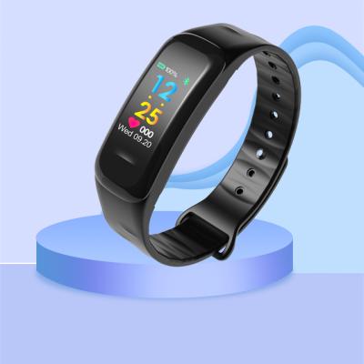 China Touch Screen Daul Color Band Sports Wristband Watch Fitness Tracker Heart Rate Blood Pressure Monitor Health Smart Wristband for sale