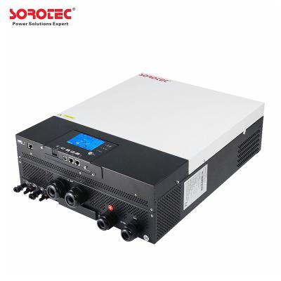 China REVO III Series 5.5KW 8KW/48V Hybrid Solar Power System 5.5KW 8KW/48V Grid Charge Inverter Built-in Two 5000w MPPTs Solar Controller for sale