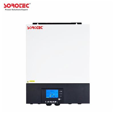 China Hot Selling Product SOROTEC 5.5KW 8KW Pure Sine Wave Grid Hybrid Inverter Solar Element On/Off Energy Storage Now Two 5000w MPPTs REVO III 5.5-8K for sale