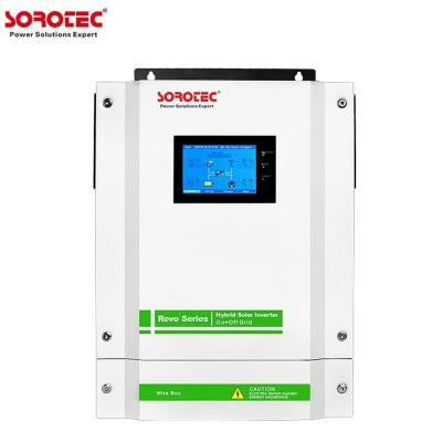 China SOROTEC 5.5kW/48V On/Off Grid Sine Solar Hybrid Pure Energy Inverter&converters with 90A MPPT Solar Controller 54*40*21cm for sale