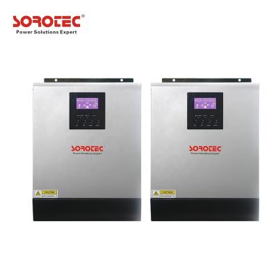 China 3Kva 2400W Hybrid Off Grid Solar Inverter MPPT Integrated Controller 100*240*318mm / 105*272*355mm / 120*295*468mm zu verkaufen