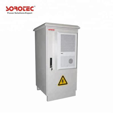 China Security / Monitoring / Alarm 3KVA 220V 230V 240V Integrated Pure Outdoor Online UPS With 500W Air Conditioner for sale