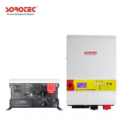 China 1000W 230v COMPUTER solar power inverter built in mppt solar controller for sale