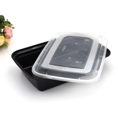 China Amazon Best Selling Microwavable Lunch Box OEM Customized Plastic Storage Container Storage Boxes With Lid for sale