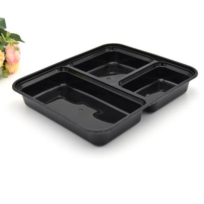 China China Disposable Professional Made Disposable Eco-Friendly Plastic Food Packaging Lunch Take Out Box for sale