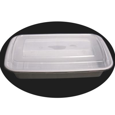 China 800ml Factory Supply OEM Acceptable Microwavable Food Packaging Plastic Food Containers Drop Shipping Boxes Food Container For Sale for sale