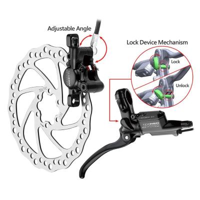 China Recreational Bike Wholesale Parts Bike Caliper Brake , Bike Wholesale Parts Mechanical Disc Brake for sale