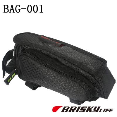 China Cheap Zipper Closure Bicycle Tool Bag Bike Top Tube Bag for sale