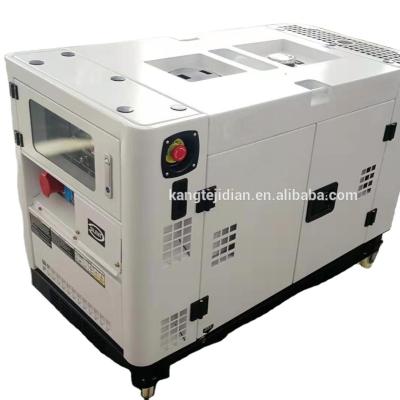 China Generador diesel de dos cilindros de 15kva 12kw con funcionamiento silencioso y tamaño portátil en venta