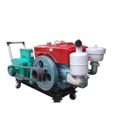 China 360 kg watergekoelde draagbare dieselegenerator 8 kW Changchai motor enkelcilinder crank Te koop