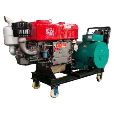 China 10KW watergekoelde dieselmotor met één cilinder Changchai GF1-20KW dieselmotor Te koop