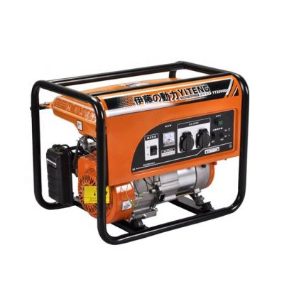 China Single Phase 2KW Small Portable Gasoline Engine Generator with 50hz Frequency for sale