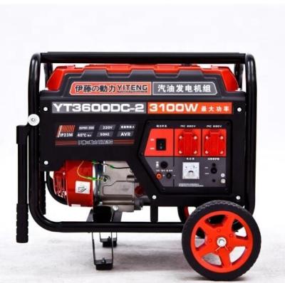 China Benzin-Portable-Generator mit Nennstrom 23A und Nennspannung 220V zu verkaufen