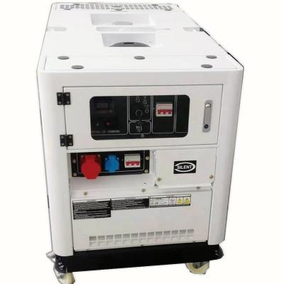 Cina Certificato CE/ISO9001 15kva 12kw generatore diesel 1 fase motore diesel Silent Canopy in vendita