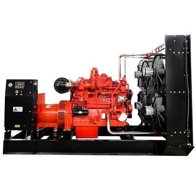 China 300KW 375kva Natural Gas Powered Cummins Brown Gas Generator with Water Cooled Method for sale