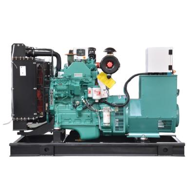 China 30kw Cummins Power Genset Diesel Generator met 100% Pure Copper Brushless Alternator Te koop