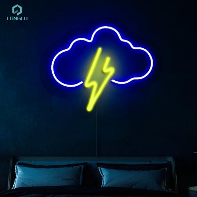 China Wholesale Buildings China Manufacturer Top Led Lightning Bolt House Neon Signs for sale