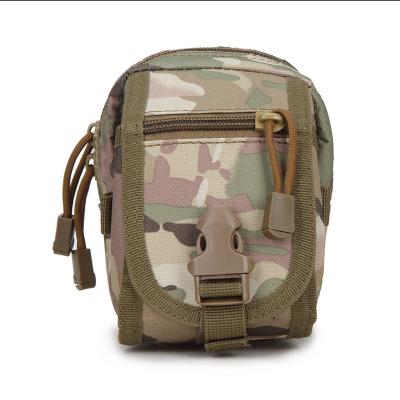 China Custom Oxford Sports Water Proof Military Logo Shoulder Bag Phone Pouch Waist Bag Multifunction Packets Travel Outdoor Fanny Pack for sale