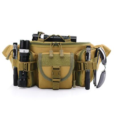 China Water Proof Waterproof Utility Travel Waist Bag Military Tactical Fanny Pack For Outdoor Hiking Camping Sports Waist Pouch For Men Gym Bag for sale