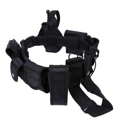 China Muliti-pockets/Wholesale Wear-Resistance Outdoor Sports Gear Airsoft Equipment Police Military Belts Army Hunting Shooting 10 in 1 Tactical Belt with Pockets for sale