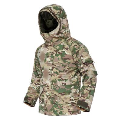 China Eco - Friendly Tactical Coat Softshell Jackets For Men Camouflage Battlefield Military Uniform for sale