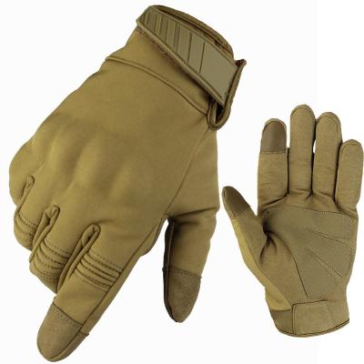 China Comfortable Military Tactical Gloves Men Full Finger Shooting Hunting Gloves for sale