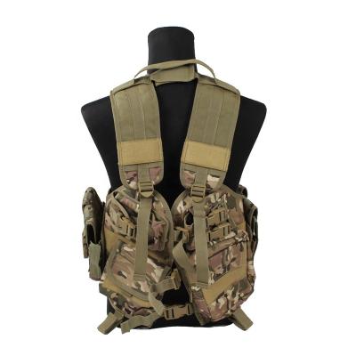 China With tensile strength and wear resistance 600d Oxford hunting protective military army police vest with tactical weapons magazine pockets for sale