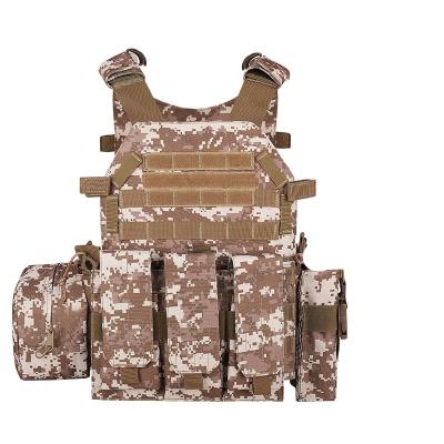 China With tensile strength and durable multi-functional wear resistance army military combat tactical vest for training for sale