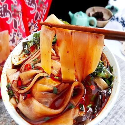 China Best Selling Sichuan Organic Hot Pot Tasty Sweet Potato Wide Vermicelli for sale