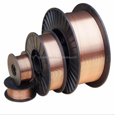 China Excellent Performance AWS A5.18 ER70S-6 REFULGENCE CO2 CO2 WELD WELDING COPPER COATED WIRE 0.8MM / 0.9MM / 1.0MM / 1.2MM / 1.6MM MIG WELDING WIRE for sale