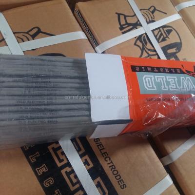 China Carbon Steel Materials REFULGENCE AWSE6013 Welding CARBON STEEL ELECTRODES , E6013 ELECTRODE WELDING ROD for sale