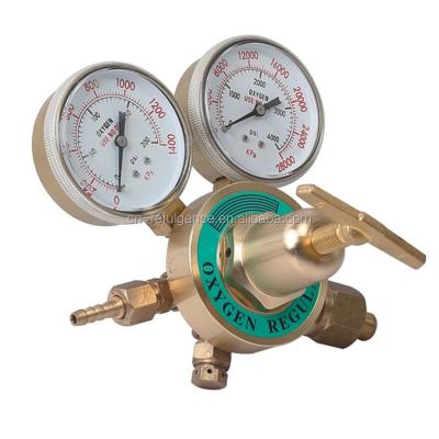 China Industrial REFULGENCE OXYGEN GAS REGULATOR, MEDIUM AMERICAN STYLE OXYGEN REGULATOR, FULL BRASS REGULATOR for sale