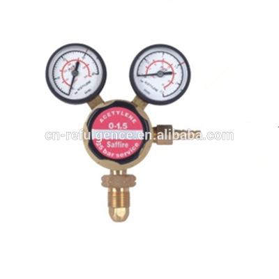 China Industrial REFULGENCE ACETYLENE GAS REGULATOR , FULL BRASS WELD REGULATOR for sale