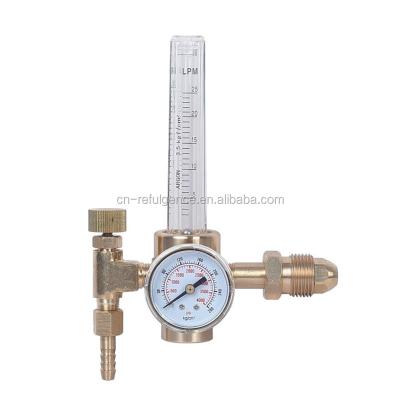 China INDUSTRIAL AR/CO2 REFULGENCE GAS REGULATOR, AR/CO2 FLOW METER REGULATOR, FULL BRASS AR GAS REGULATOR for sale