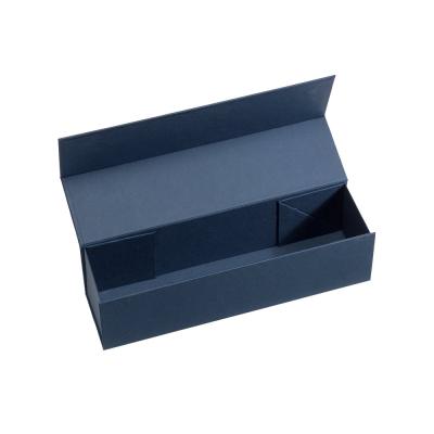 Cina Tipo di volta magnetico blu di Snapshut Champagne Bottle Box 33*9*9cm in vendita